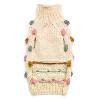 Pom Pom Knit Sweater - Ivory
