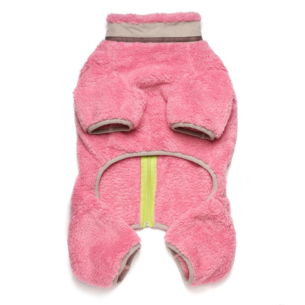 for pets only フォーペッツオンリー　フーディくまウェア　S Teddy Bear Sherpa Onesie, Tulip – LoveThyBeast
