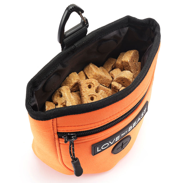 Orange Treat Training Pouch