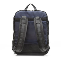 Navy Nylon Canvas Backpack