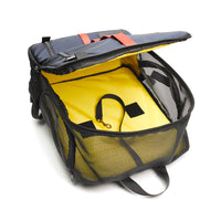 Navy Nylon Canvas Backpack