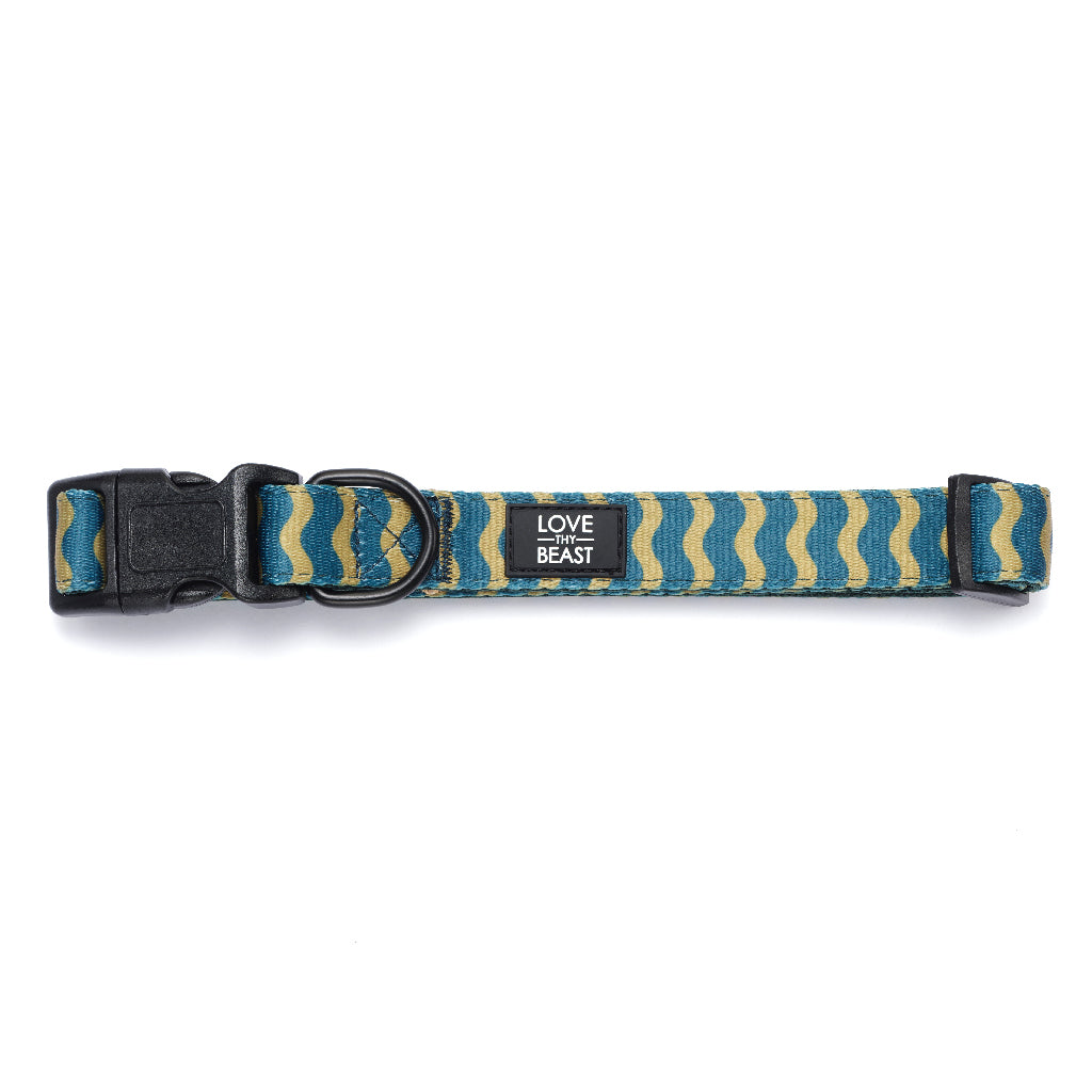Wavy Baby Collar - Green