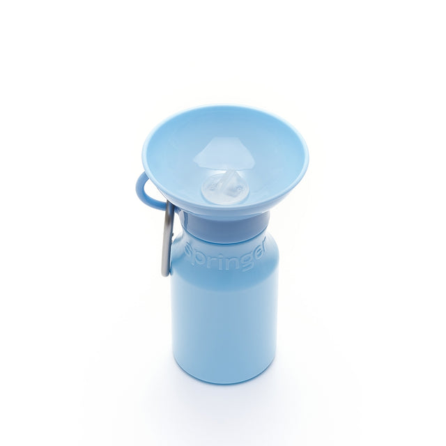 Sky Blue Squeeze-able Water Bottle, 15oz