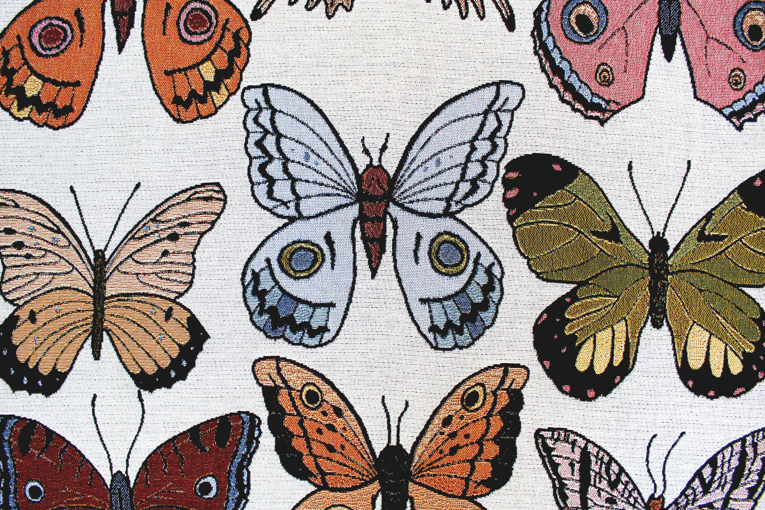 Butterflies Throw Blanket