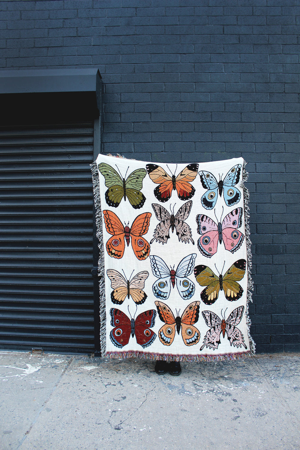 Butterflies Throw Blanket