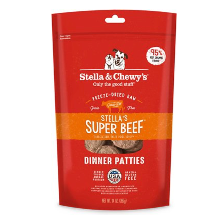 Stella & Chewy’s Freeze Dried Dinner Patties- Beef