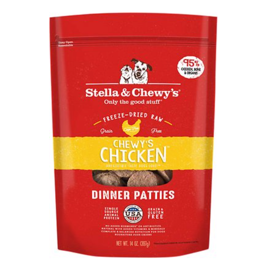 Stella & Chewy’s Freeze Dried Dinner Patties- Chewy’s Chicken