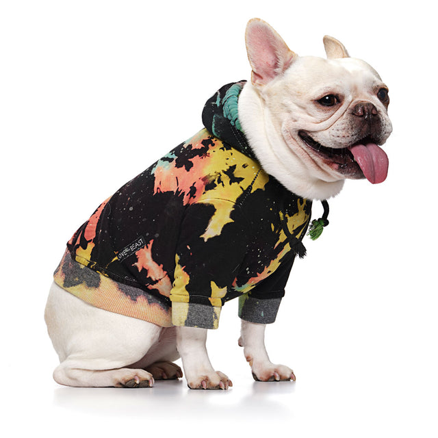 Glow Tie Dye Hoodie, Aurora