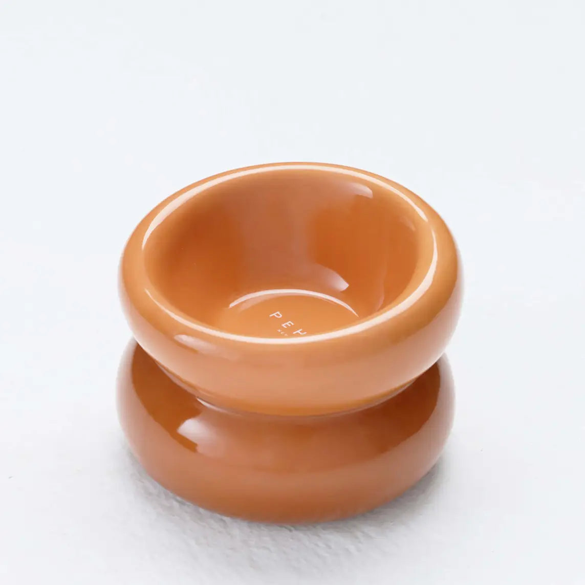 Soufflé Pet Bowl - Amber Orange