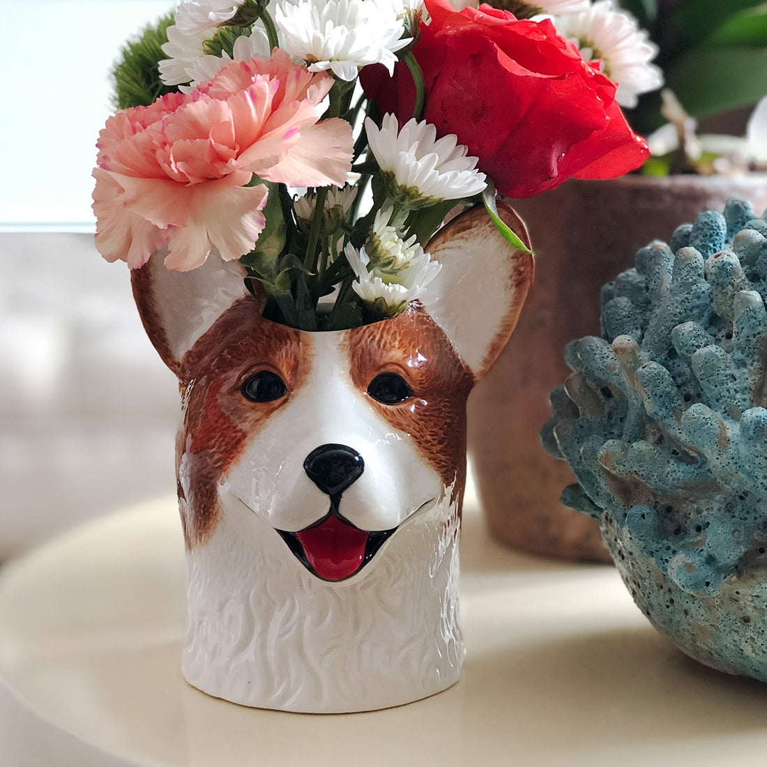 Pembroke Welsh Corgi Vase